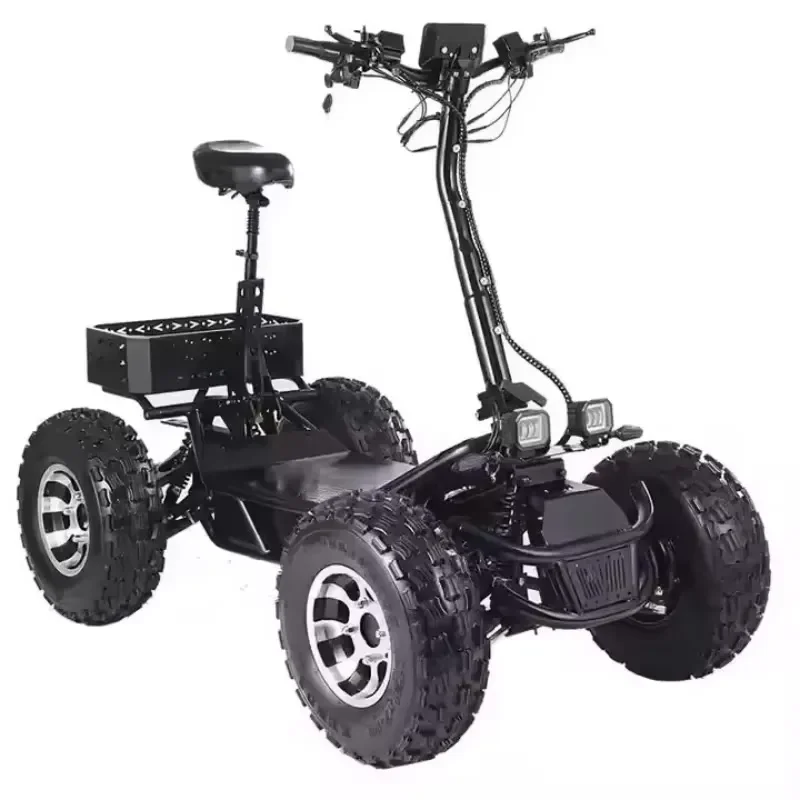 one 6000W 60V 50Ah 4X4 All-Terrain Electric Scooter, Heavy-Duty Off-Road Adult ATV Quad Bike accessories
