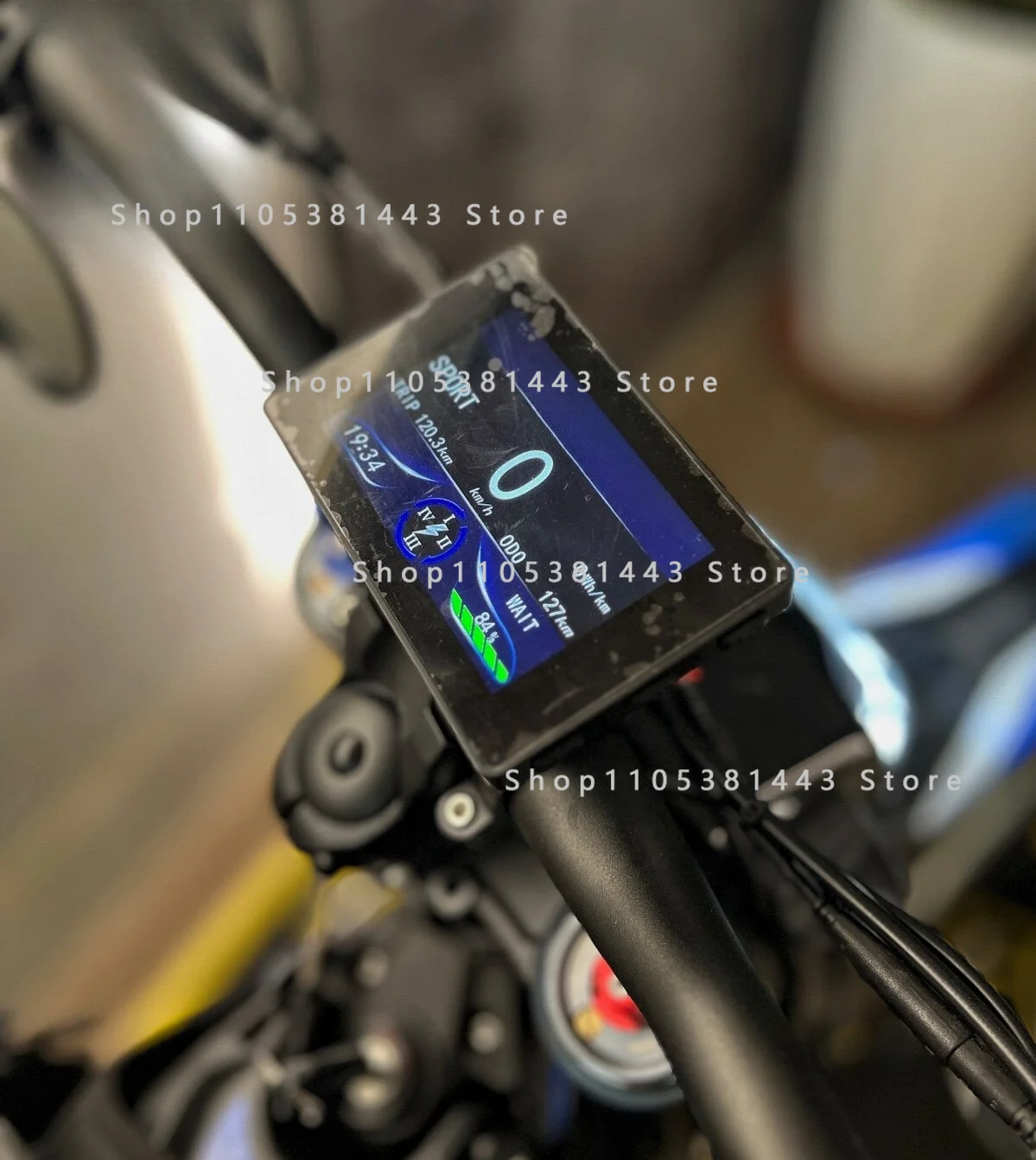 8.0 6.0 Off-Road Electric Motorcycle - Instrumentation