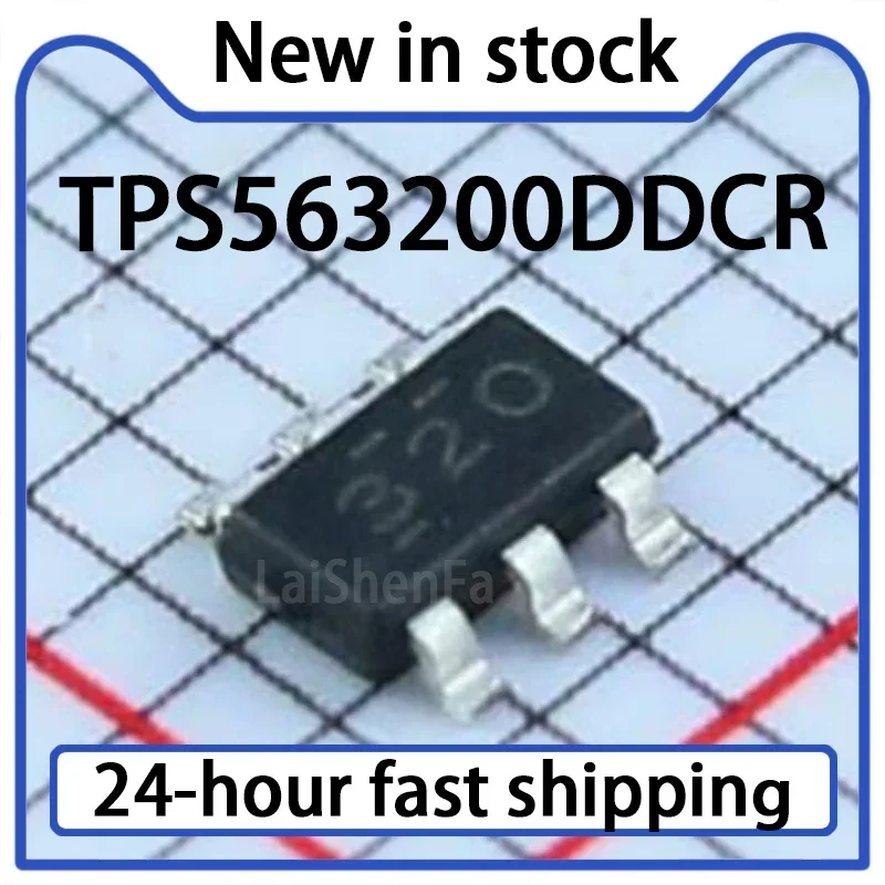10PCS TPS563200DDCR Package SOT23-6 3A Synchronous Buck Converter Chip in Stock