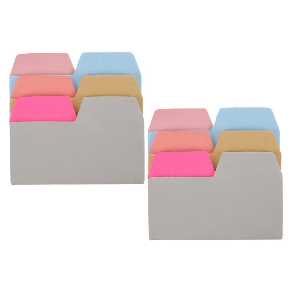 

2 Pcs Index Annotation Tabs Book Aesthetic Kit Annotating Supplies Notebook