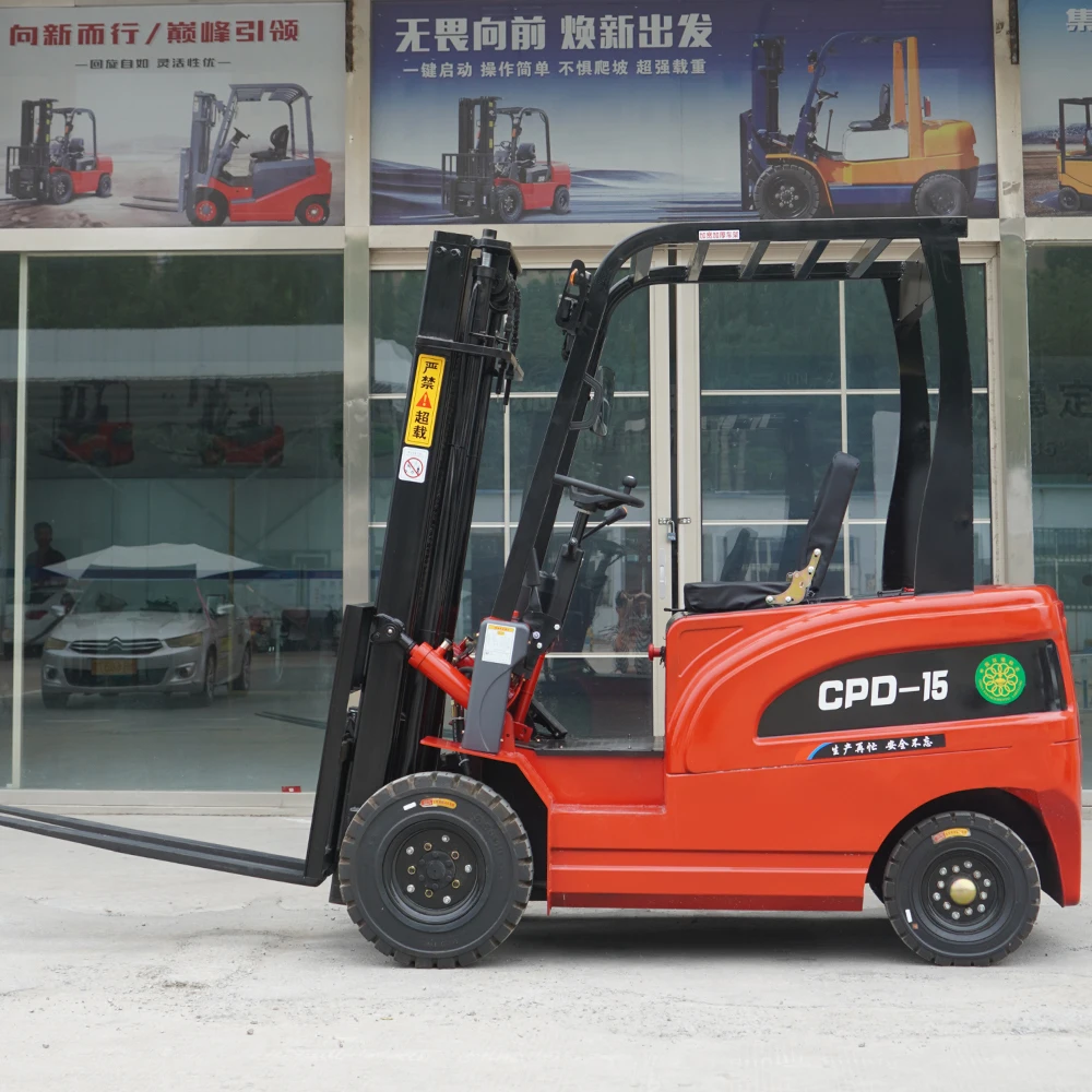 Carretilla elevadora eléctrica de 3 toneladas, soporte de fábrica, carretilla elevadora personalizada con abrazadera de rollo de papel, carretilla elevadora agrícola, envío gratis