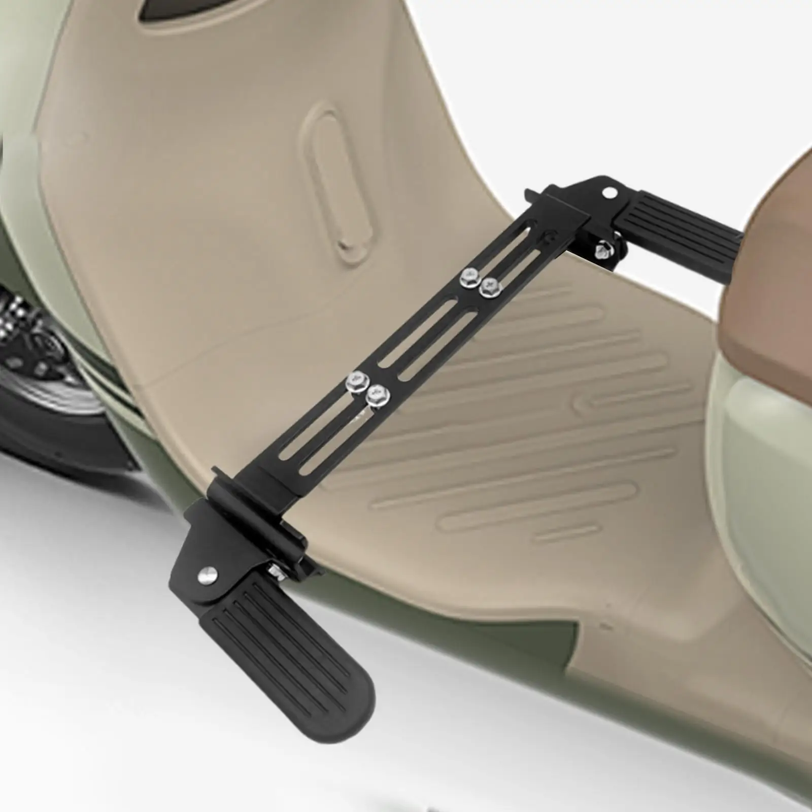 Electric Bike Front Footrest Front Step Easy to Install Anti Slip Accessories