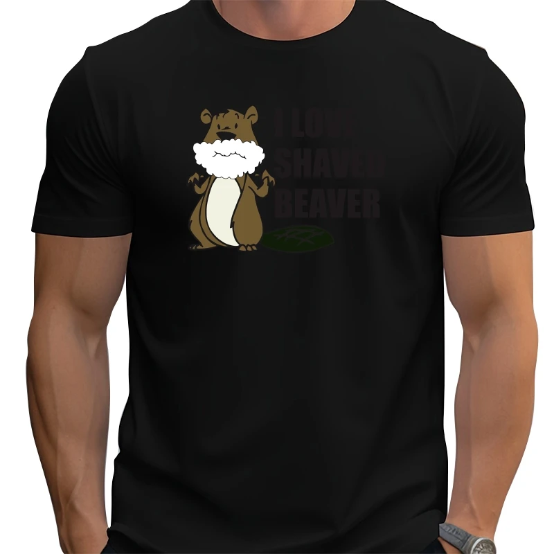 

Футболка I Love Shaved Beaver