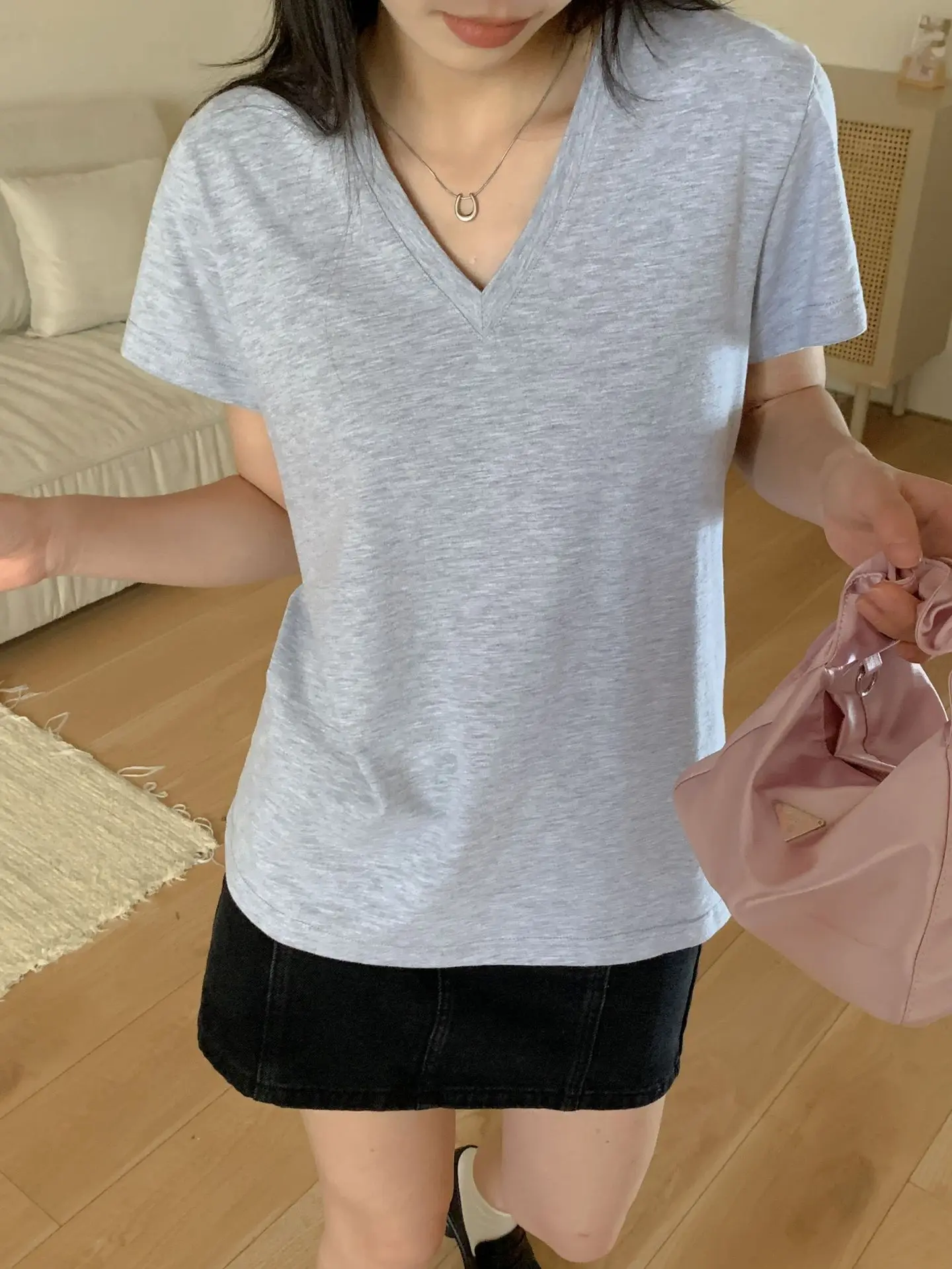 

4 Colors Women Tank Short Sleeve Crew Sport Shirt Women Loose Fit Plain Fitness Top Breathable O-neck Gym Athletic Tank Tops