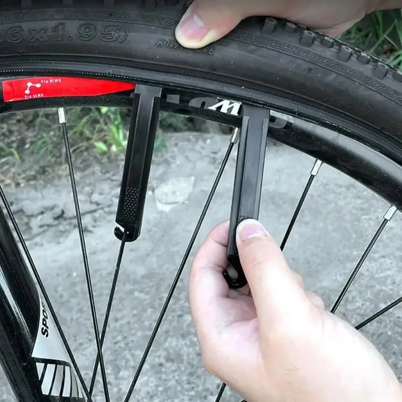 10 Pcs Plastic Bicycle Tire Lever Cycling Bike Tyre Crowbar Wear-resistant PP Pry Bar Bike Repair Opener Breaker Tool Crow Bar