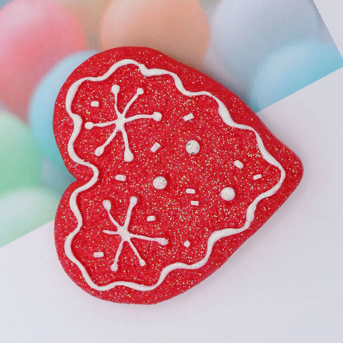 

Fridge Accessories Snowflake Love Refrigerator Stickers Magnet Resin for