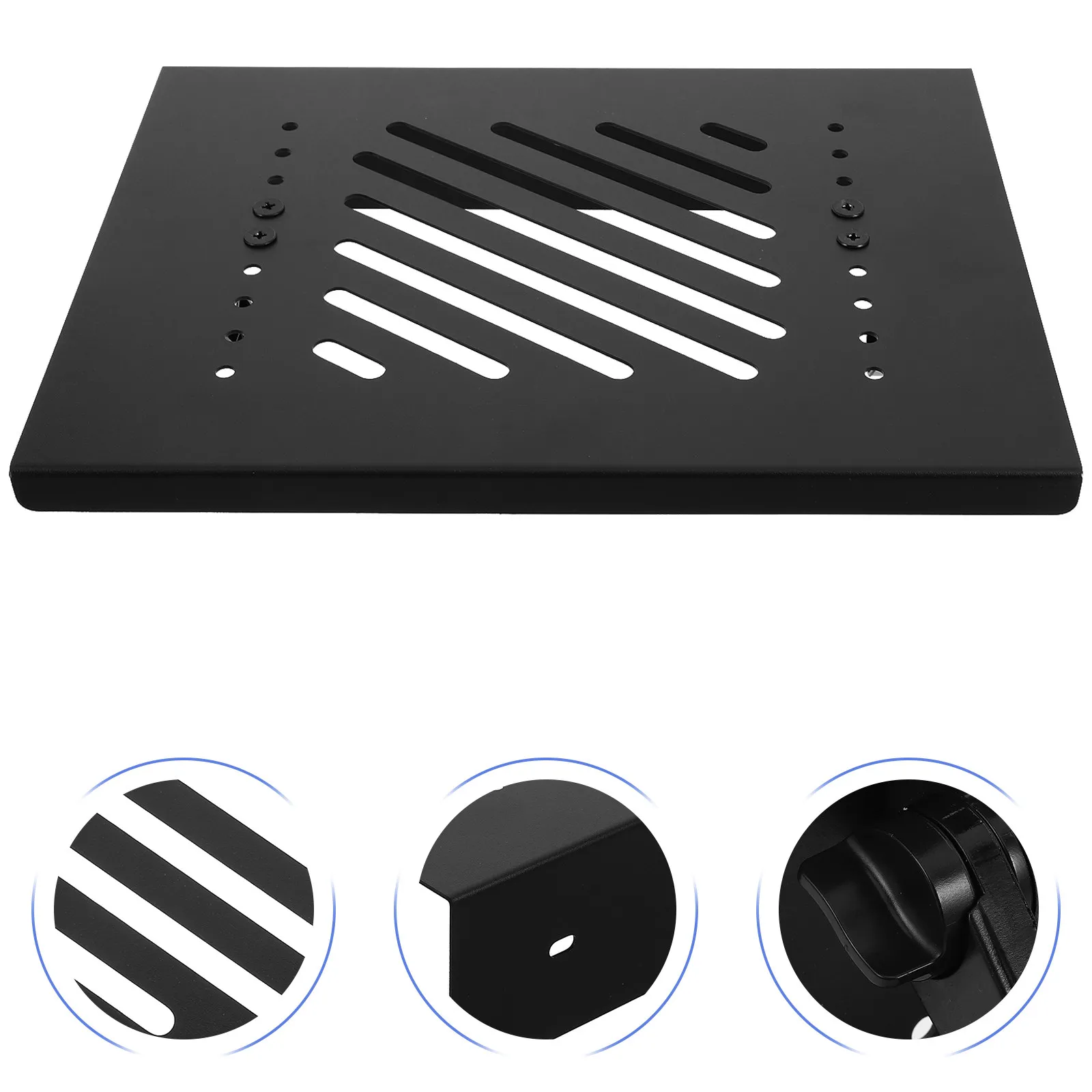 Wall Mount Projector Shelf Plastic Router Storage Rack Space Saving Floating Wall Mounted Shelf for Home Office Use