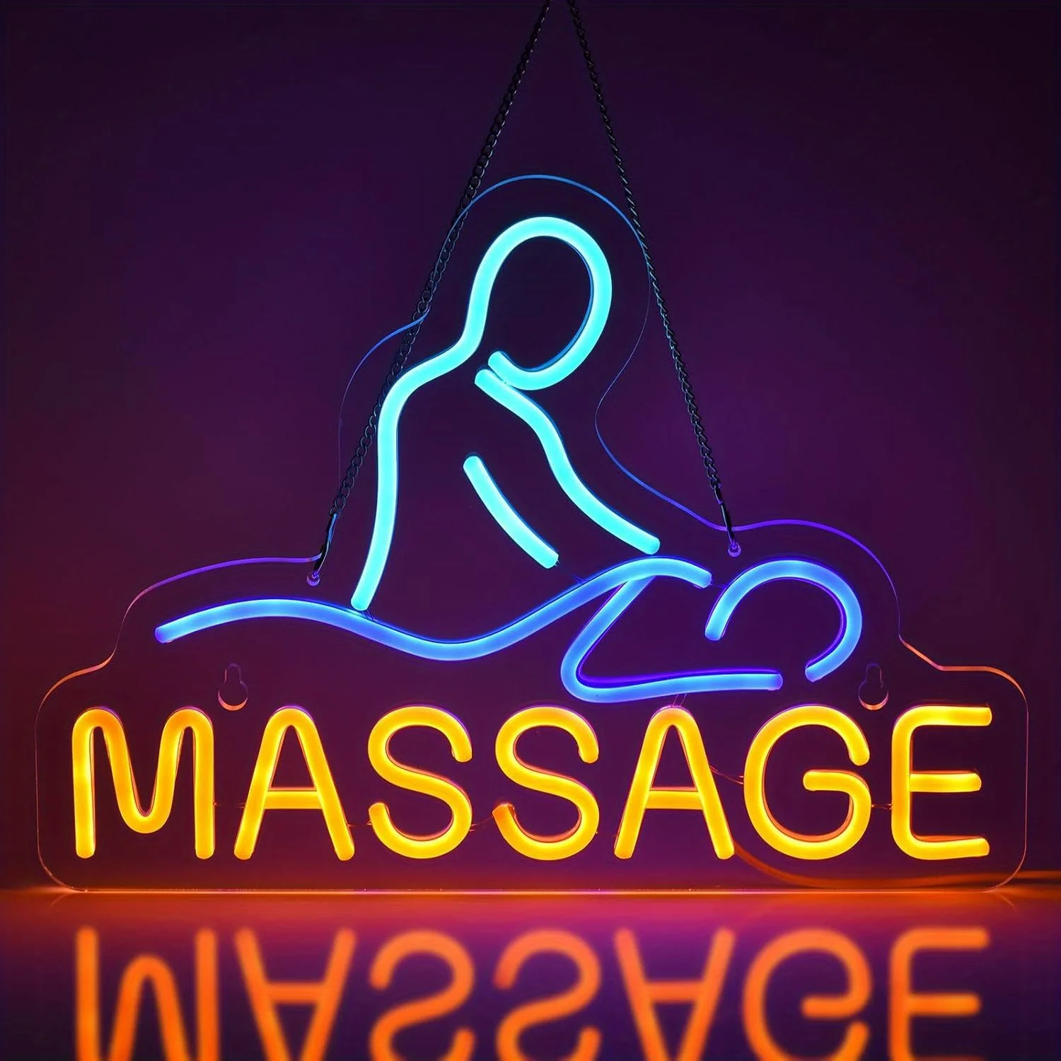

Massage Neon Light LED Neon Sign for Massage Room Spa Salon Health Center Shop Wall Decor Gift for Friend Boss USB Powered