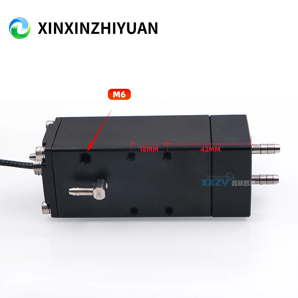 Inkjet Printer Metal Sub Ink Tank 41*41*108mm for UV Flatbed Printer Negative Pressure Ink Tank With Valve Ink Cartridge