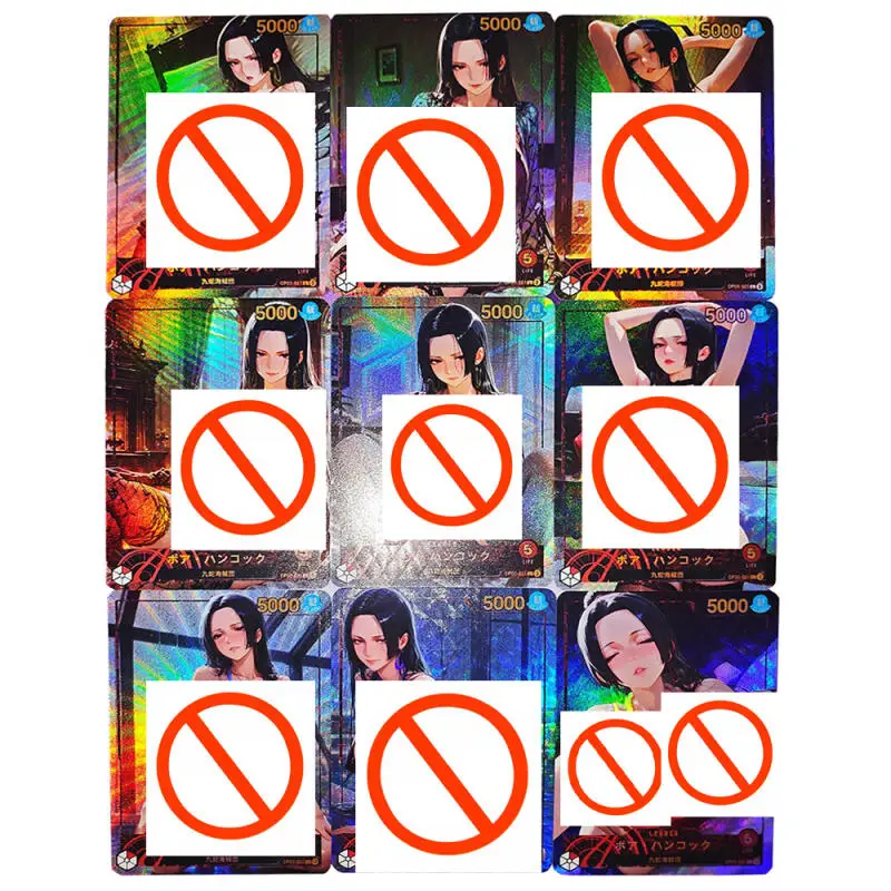 

Набор из 9 шт. (One Piece Boa Hancock) — DIY-карточки для самостоятельного изготовления, цветные флеш-карты, коллекционные аниме-карточки, подарок, игрушка, 63*88 мм