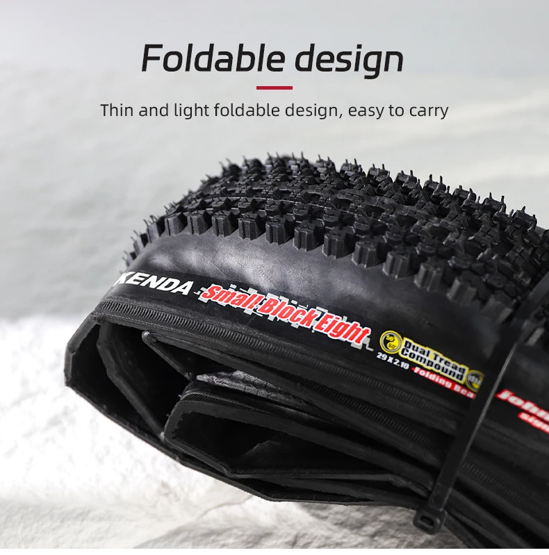 Kenda K1047 Mountainbike 26/27,5/29 Zoll x 1,95/2,10 faltbarer Außenreifen Pannenschutz Urltraheller Gummi-Faltreifen – Detail 5