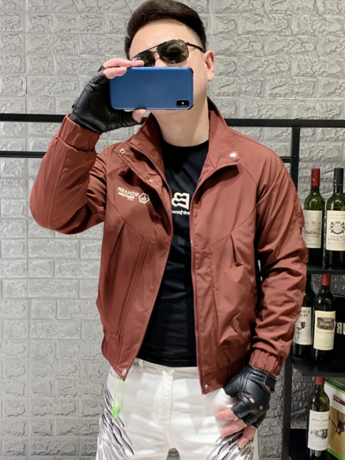 

Slim Fit Stand Collar Jaet for Men Casual Faionable Autumn Winter New Sle Workwear Outerwear Youth ular Long Sve ...