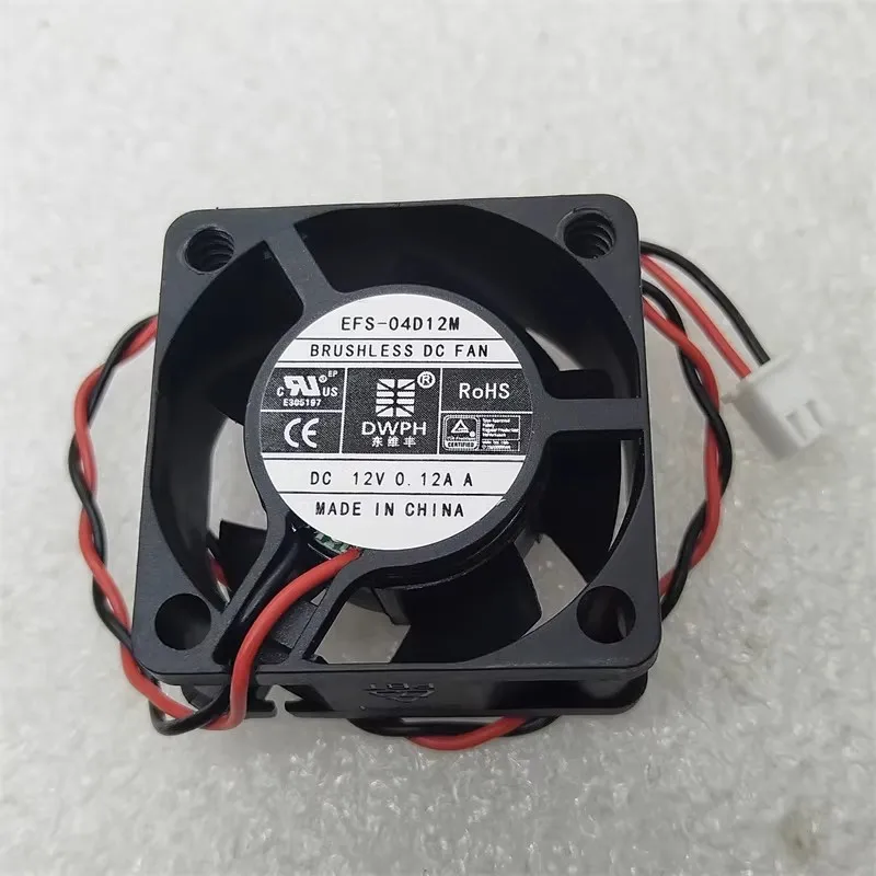 New Cooler Fan EFS-04D12H EFS-04D12M 4020 12V 0.2A Cooling Fan