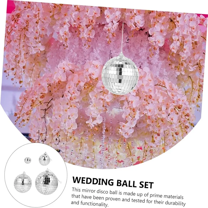 كرة مرآة ABKR، كرة ديسكو صغيرة، كرة معلقة لحفلات الزفاف، كرة ليزر إسفنجية، بار KTV