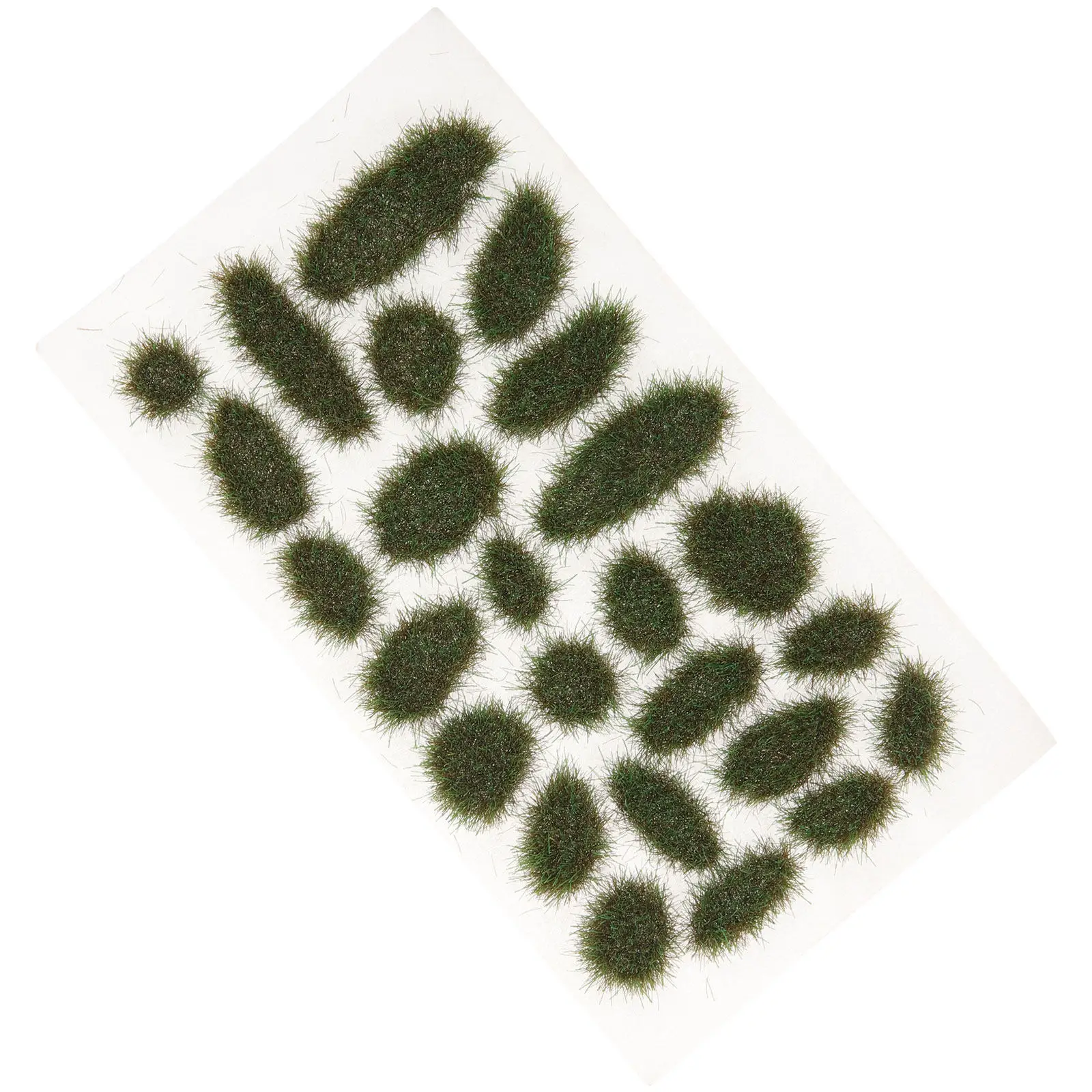 

DIY Cuttable Resin Grass Tufts for Train Models N Scale Railway Dioramas Miniature Landscaping Small Bases Woodland Scene