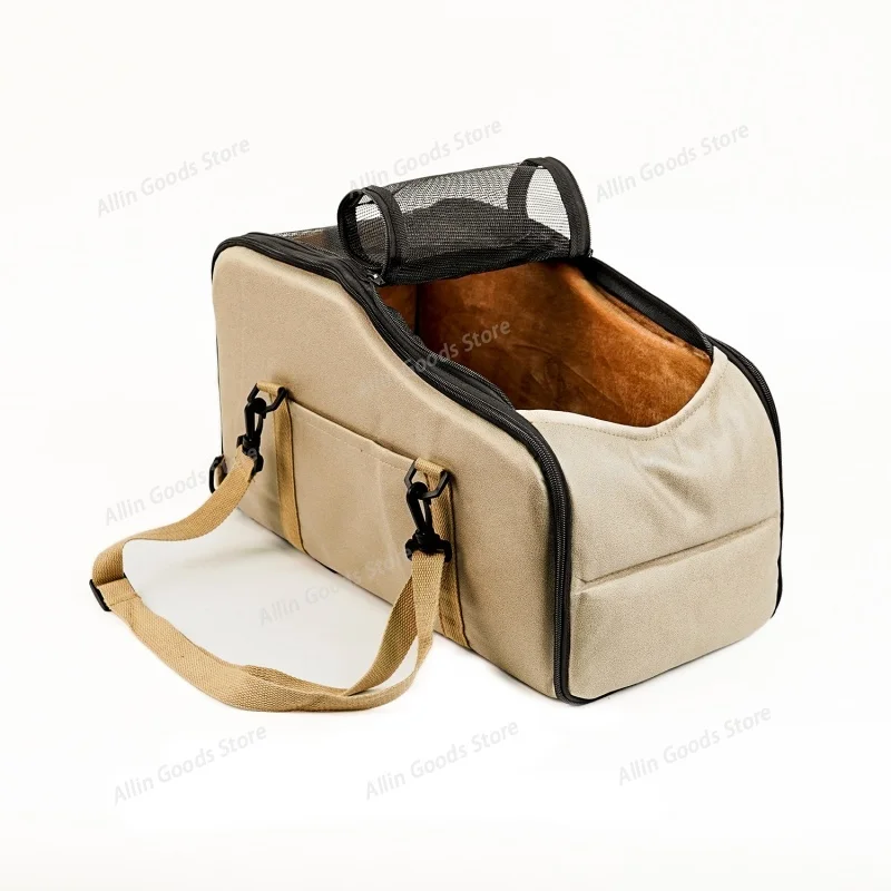 Washable Detachable Pet Car Seat Portable Travel Dog Bed Center Console Safety Cushion For Front Seat