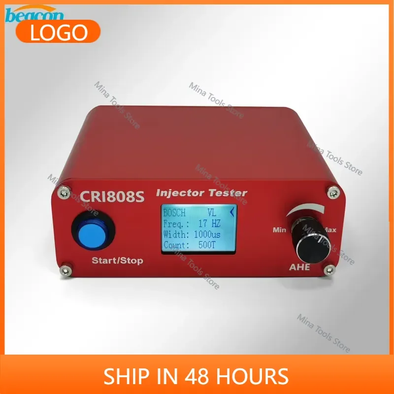 CRI808S Common Rail Injector Tester Fuel Injector Driver Simulator with Bluetooth and AHE Function