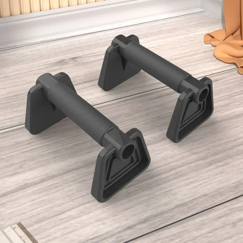 1 Pair Bodybuilding Street Fitness Push Up Bar Thickened Handle Non-slip Flatland Push-up Rack Stable PP Planche Push-up Push-up