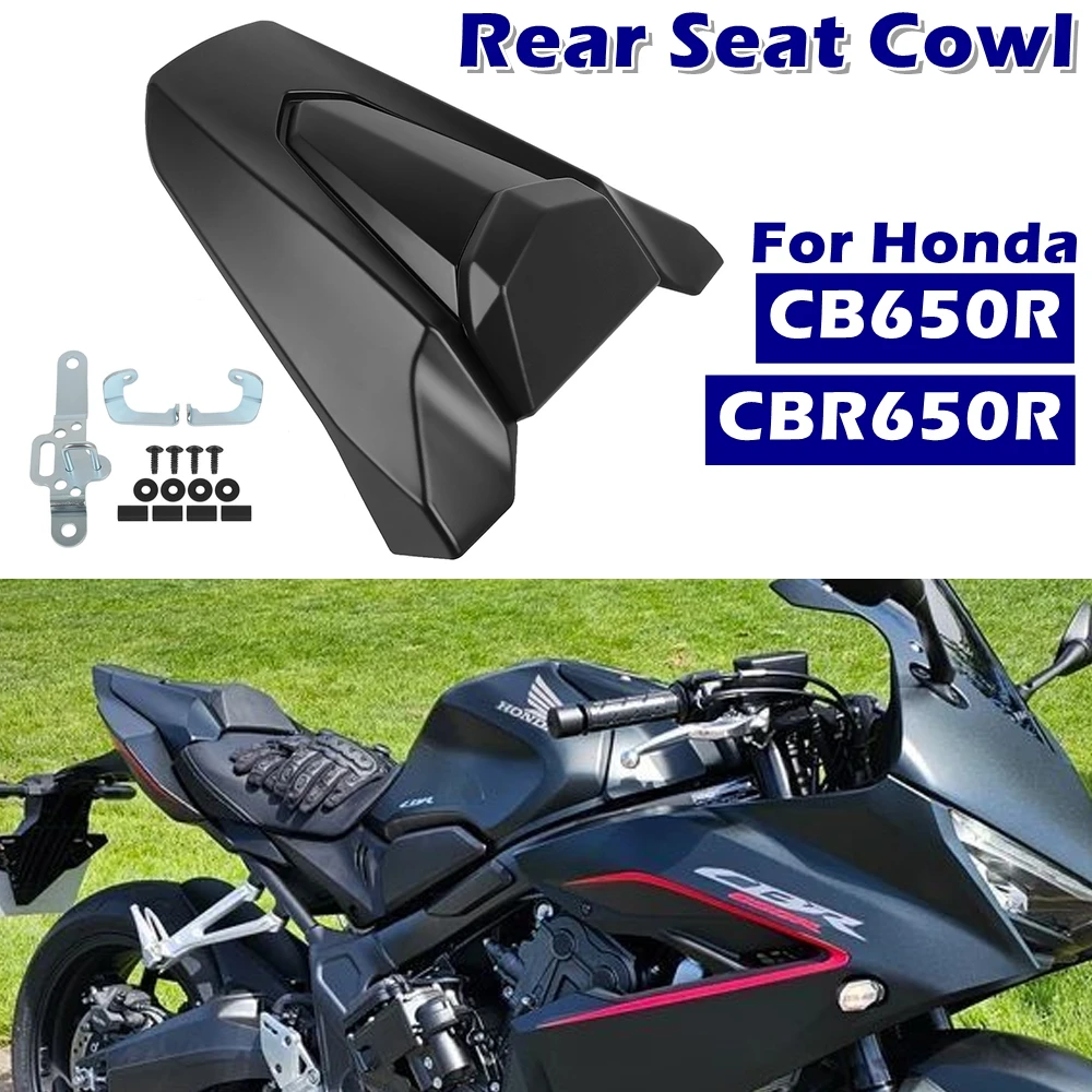 

Motorcycle Pillion Rear Passenger Seat Cowl Seat Cover For Honda CBR650R CBR 650R CBR 650 R CB650R CB 650R 2024 2025