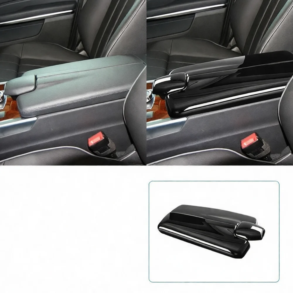 Interior Center Console Armrest Molding Cover Sticker Fit For Mercedes Benz E Class W212 CLS Model Car Styling Decor Accessory