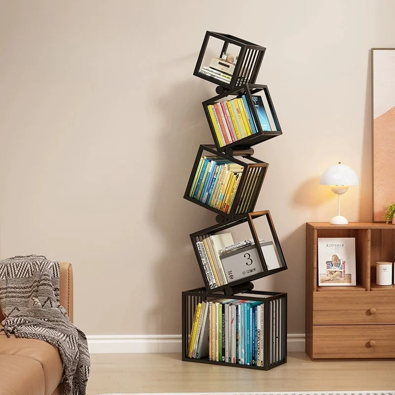 Bookshelf Books Living Room Magazine Rack Shelf Storage Shelf Organiz Aesthetic New Bookcases Storage Furniture Arrival Sales