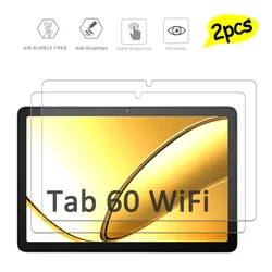 2 Pieces HD Scratch Proof Screen Protector Tempered Glass For Blackview Tab 60 WiFi 10.1 Display Tablet Hard Protective Film