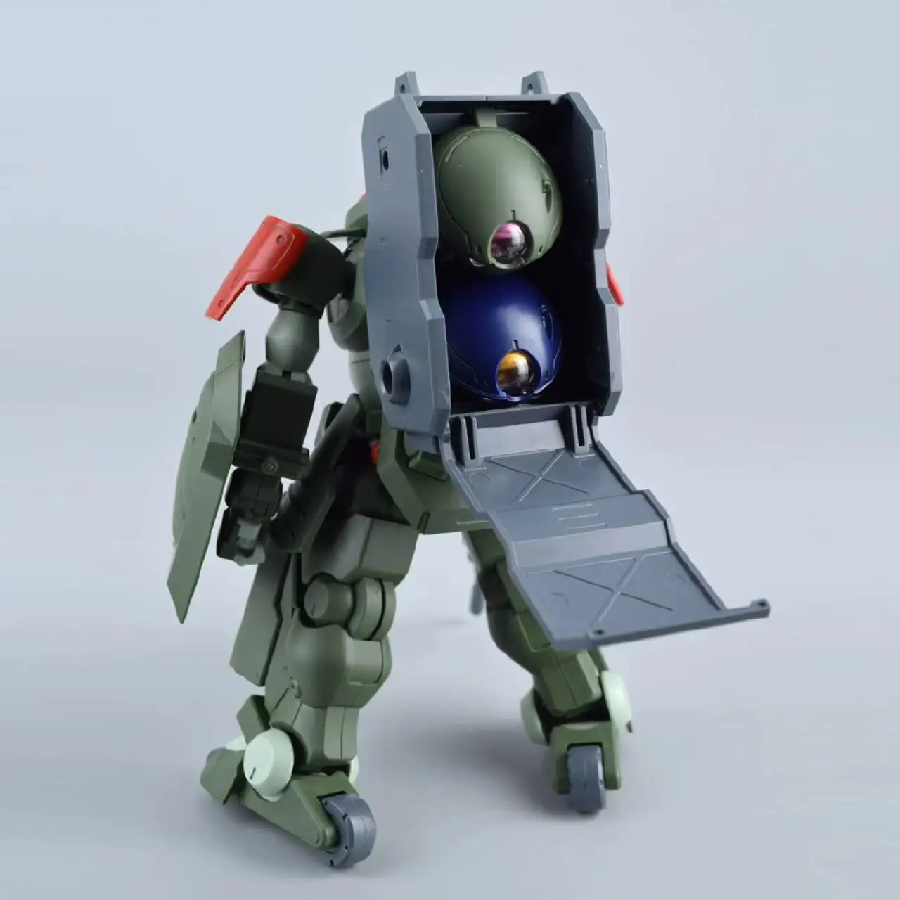 2025 New 1/144 Hg Jiuzhou Model Grimoire Red Beret Robot Assembly Model Kit Action Figures Plastic Models For Hobbyists Toy Gift