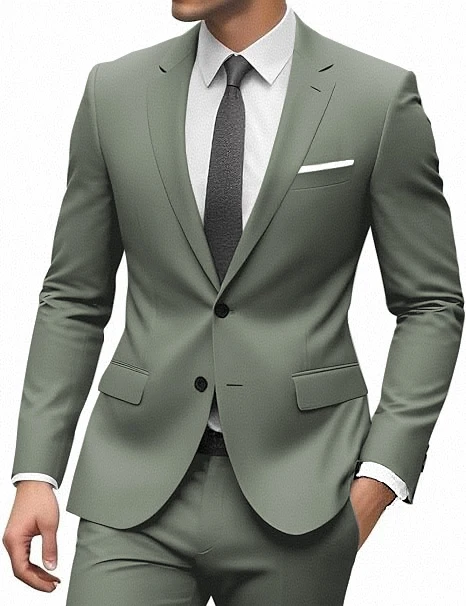 grey green 2pcs