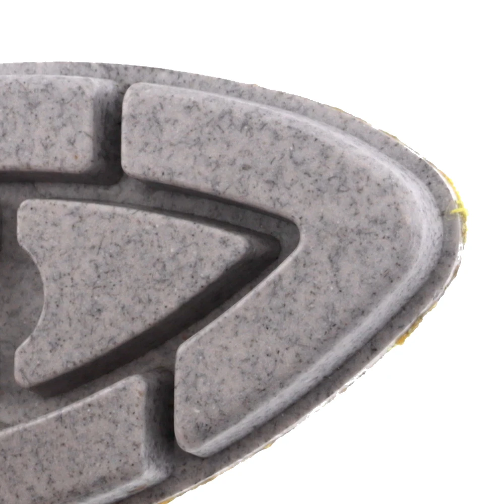 Imagem -05 - Diamante Triângulo Polimento Pads para Canto de Concreto Special-shaped Lixar Molhado Piso de Concreto e Pedra Pcs