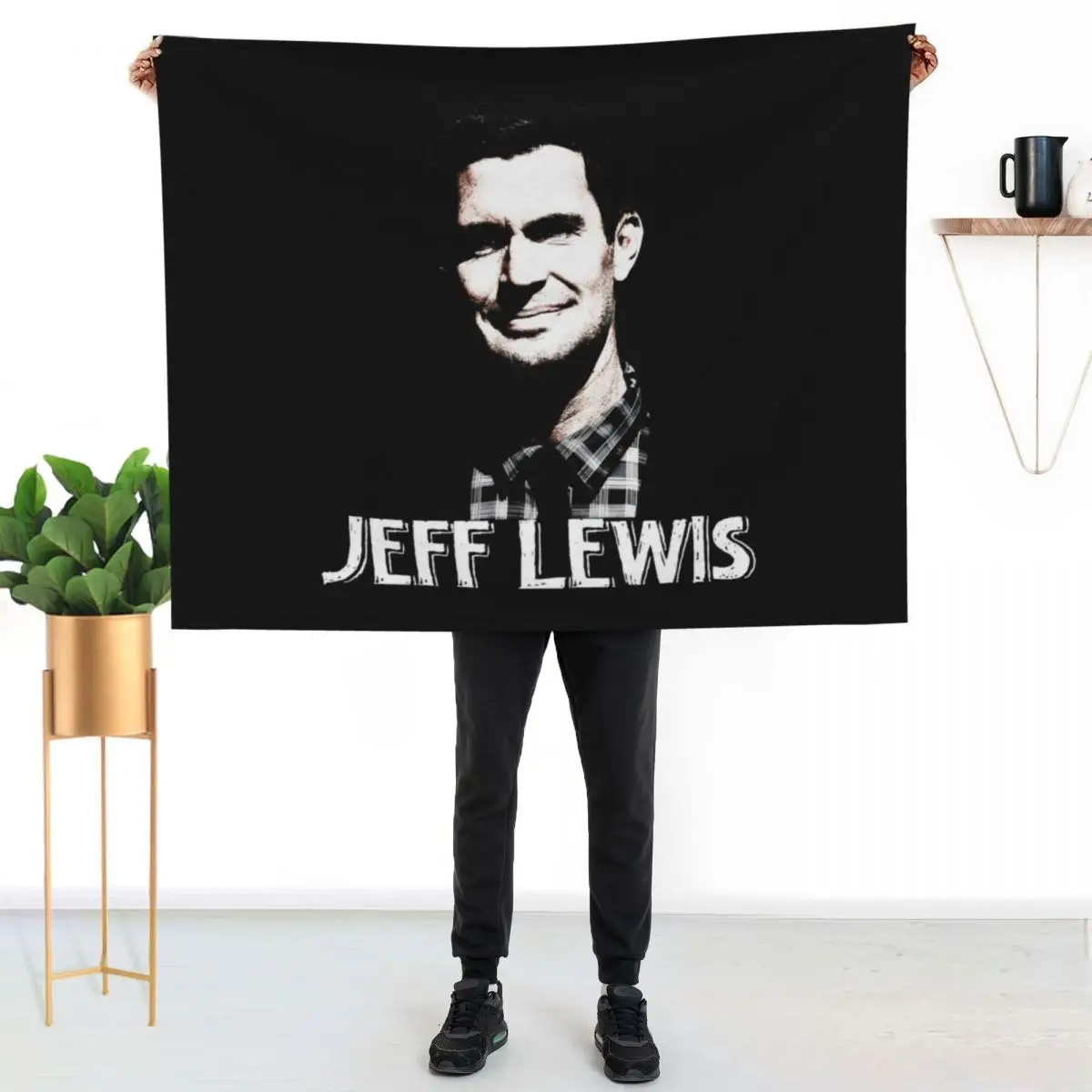 jeff lewis Throw Blanket Soft Solid Color Blanket for Couch Bed