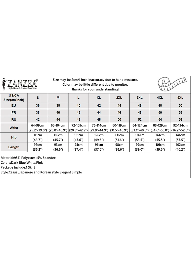 Zanzea-女性のための多層ロングスカート,しっかりしたケーキ,休暇,オールマッチ,甘い,韓国,フリル,縫い目,ファッション