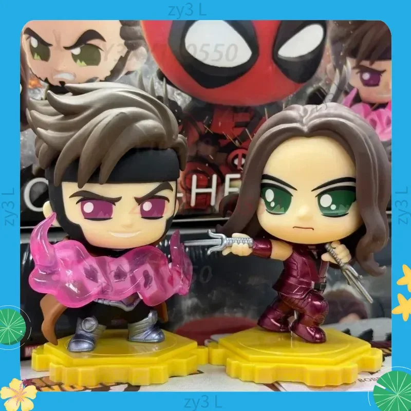 

Оригинальная мини-фигурка Marvel Deadpool Cosbi, 2021, коллекционная фигурка из комиксов, игрушки в стиле чиби из фильма, подарки для детей