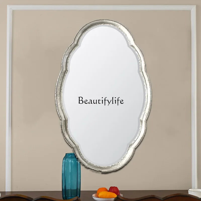 

yj9 Creative and fashionable living room, bedroom, decorative mirror, entrance mirror, wall decoration neoclassical