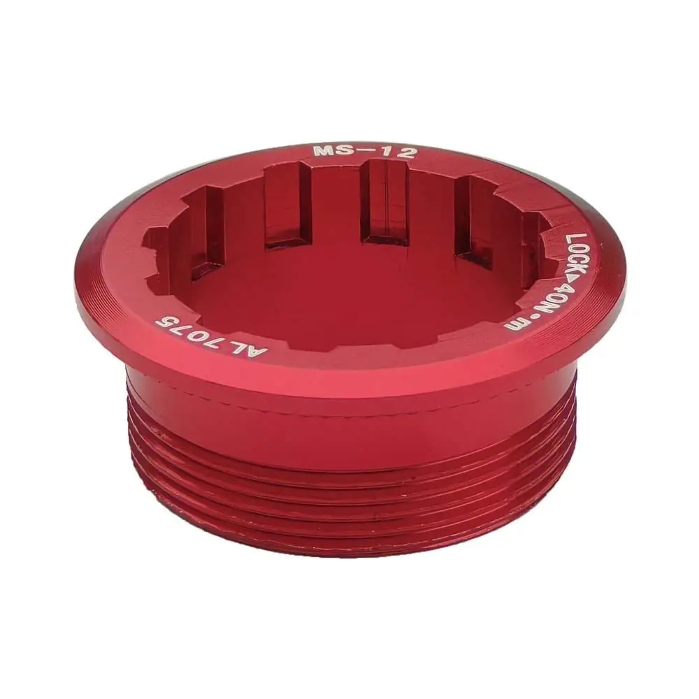 Mountain Bike Cassette Locking Cover For Shimano MS Hub M8100 M7100 M6100 12S Gear Fixation Durable Metal Accessory