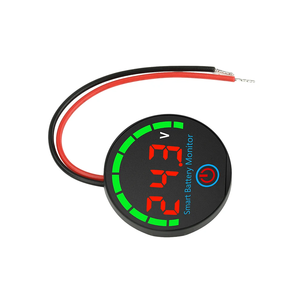 Universeller Lithium-Batterietester mit kreisförmiger LED-Anzeige und Ausschalt-Speicherfunktion für EVs-Energiespeichersysteme DC 7-55V – Detail 14
