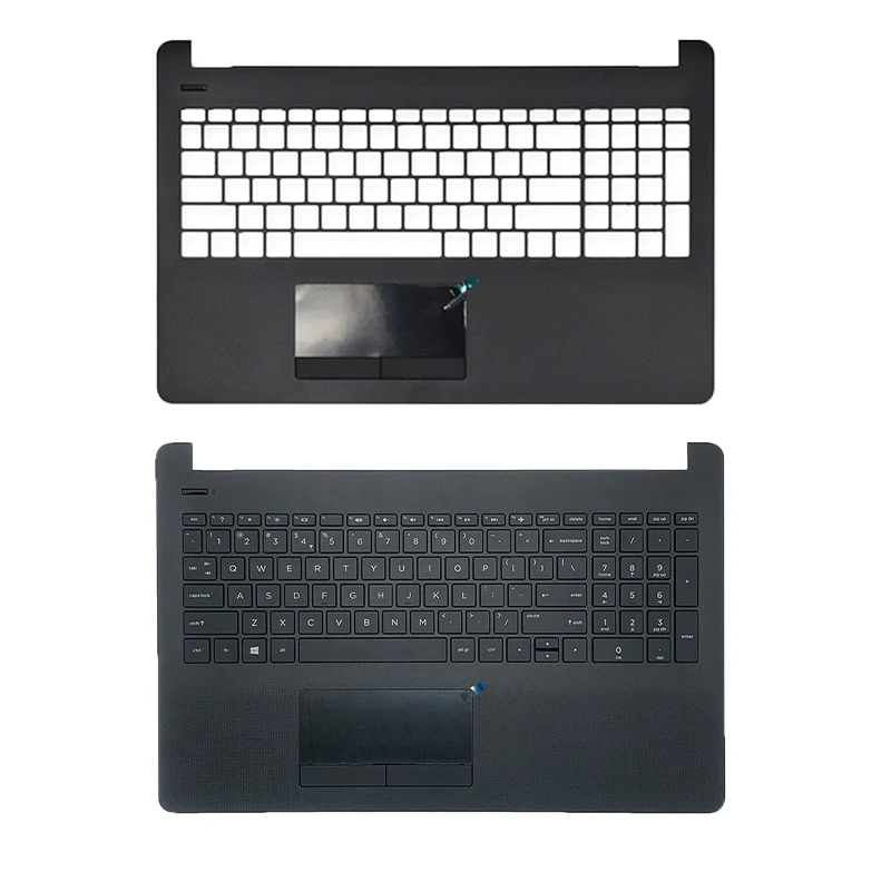 

NEW For HP 15-BS 15T-BS 15-RA 15-BW 15Z-BW 250 G6 255 G6 TPN-C129 Laptop Palmrest Upper Case Cover With Keyboard Touchpad Black