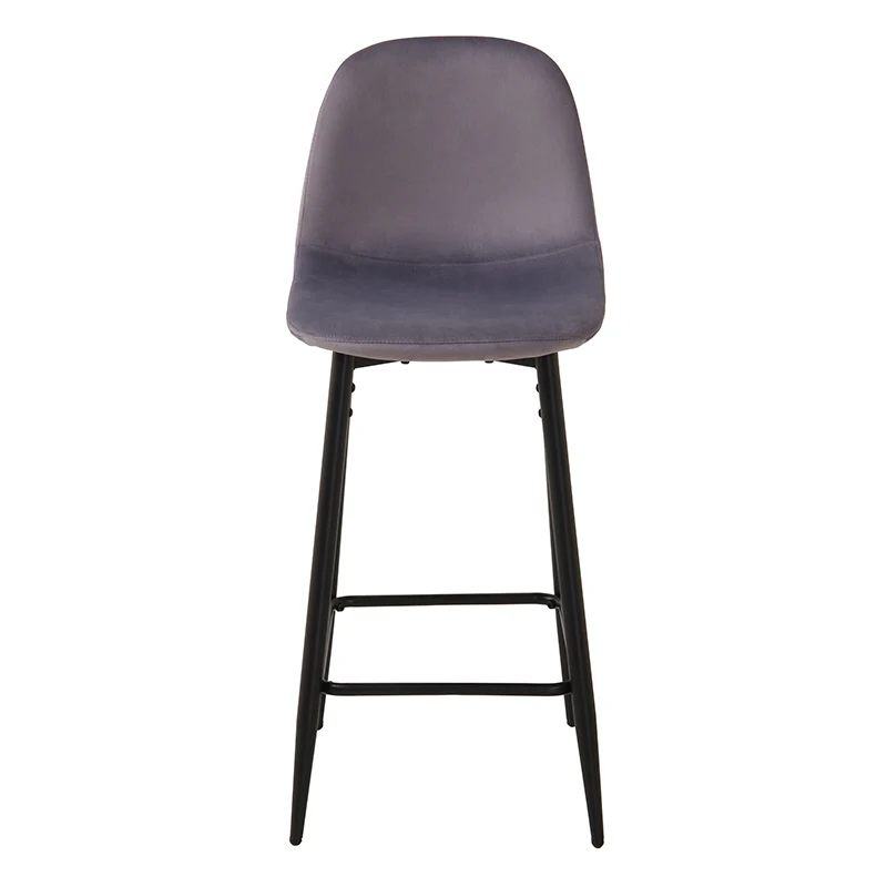 

Hotel Restaurant Metal Legs Bar Chair Home Bar Stool Modern Restaurant Furniture Commercial Furniture Top Grade