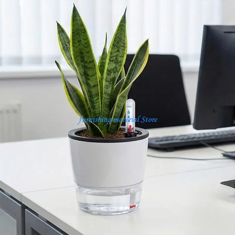 Y5GD 5Pcs Plastic Flower Pot Water Level Indicators Shortage Reminder With Floating Signs for Precise Water Monitoring