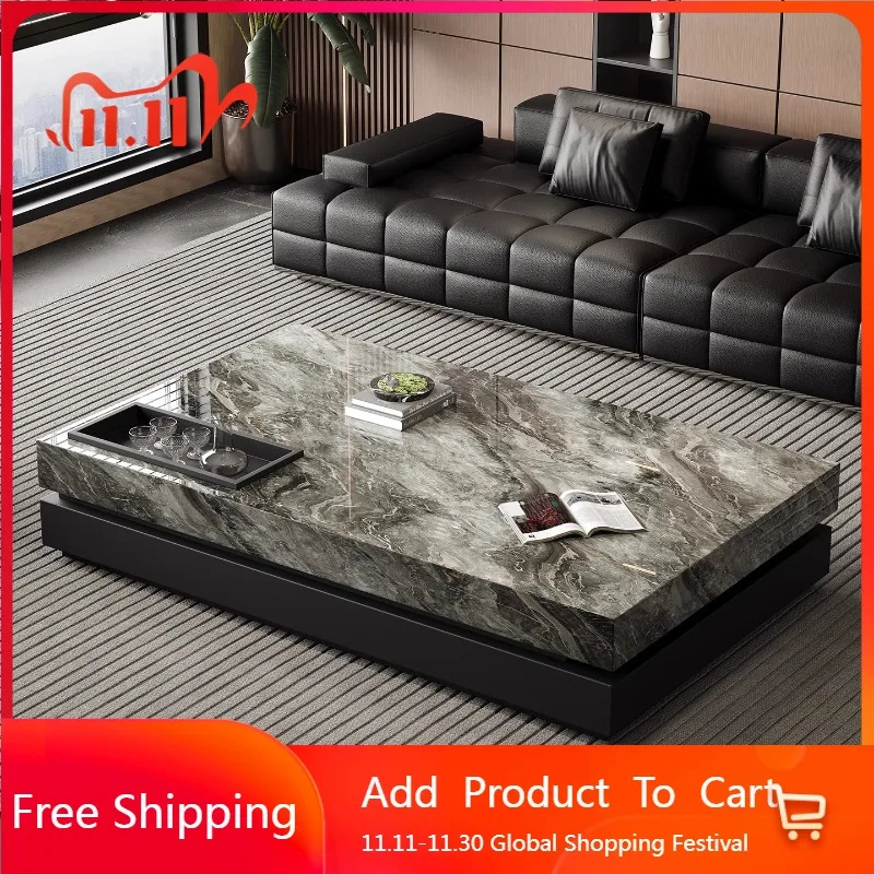 

Moving Decoration Side Table Luxury Designer Modern Bedroom Writing Coffee Table Dinner Mesa Auxiliar Living Room Furniture