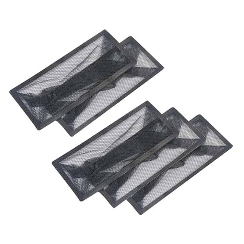 5Pcs Floor Register Cover Trap For Air Vents Filters Floor Vents Mesh Filters Net Trap 4X10inch