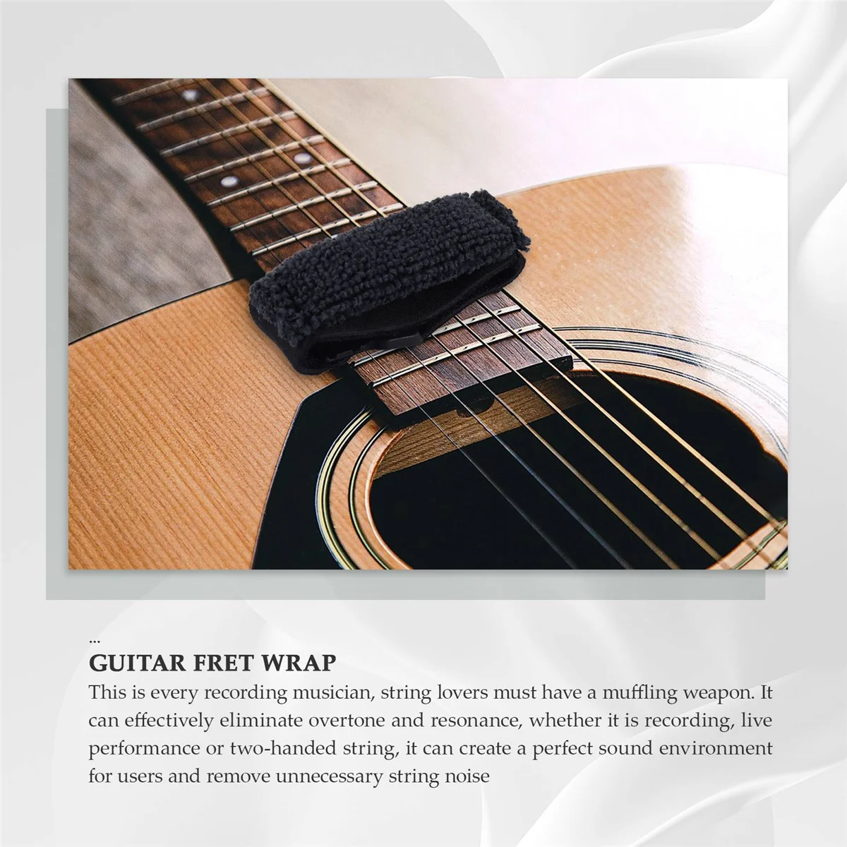 Guitar Fret Strings Mute Noise Guitar Beam Tape Damper Muter Wraps Guitar Beam Tape Guitars Bass Ukulele String Instruments S