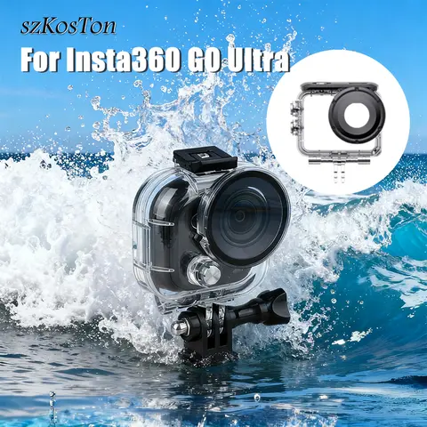 Dive Case For Insta360 GO Ultra Waterproof Housing Cover Underwater 50M Dive Shell Accessories