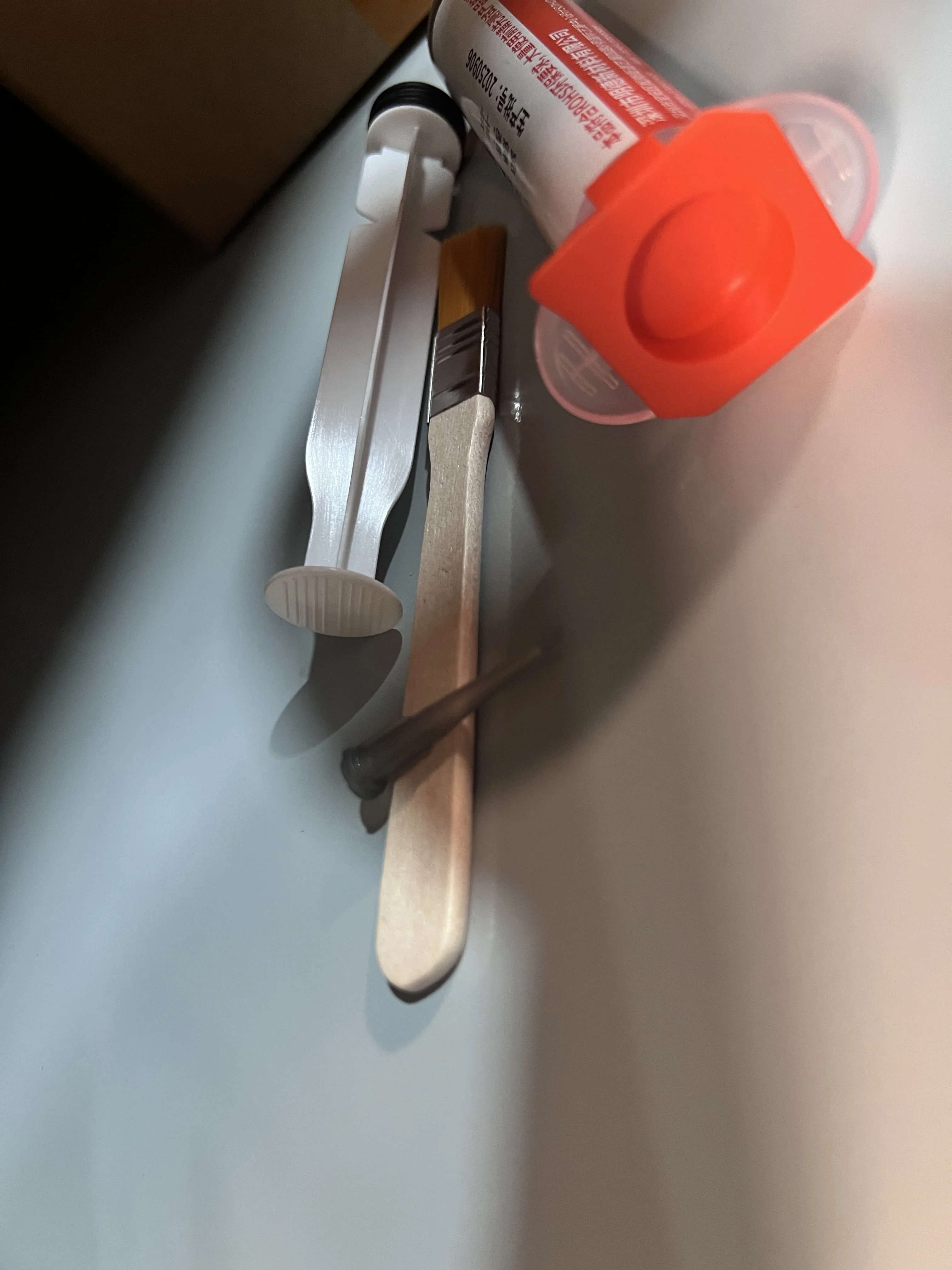 

1Set Speaker audio repair repair glue foam paper tray rubber edge cloth black electronic seal speaker repair glue 30ml