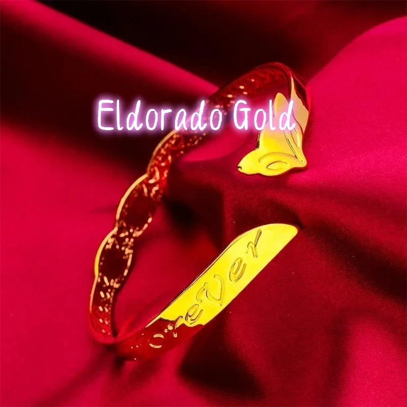 

Eldorado Gold Eldorado Gold 9999 Genuine 24K Pure Women's Fashionable And GorgeousBracelet Bracelet Je