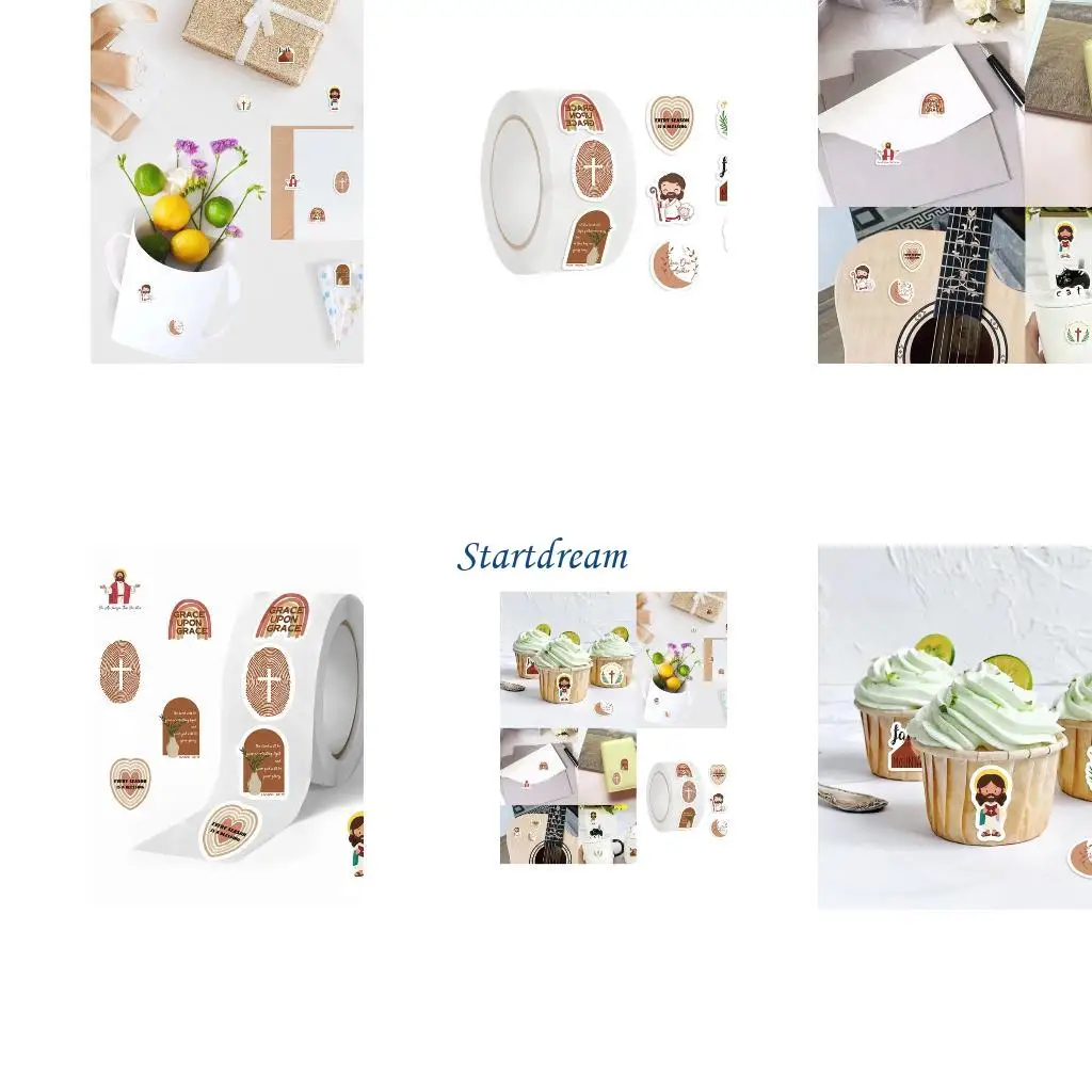 Scrapbooking Sticker Religion Character Sticker Decal Water Bottle Sticker K92C