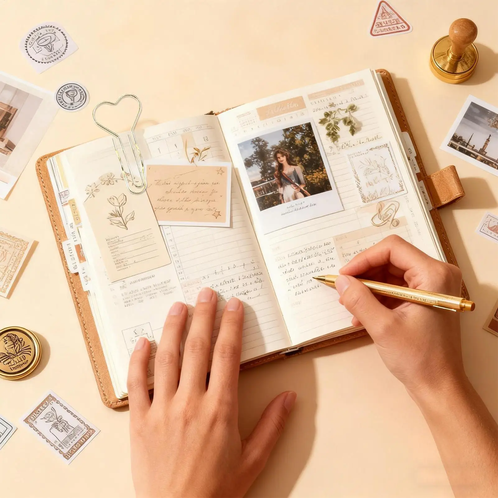 

Pen Clip 20 Pieces Metal Bookmark Journal Page Clips For College Home School Work Stationery Organization Notebook Journal