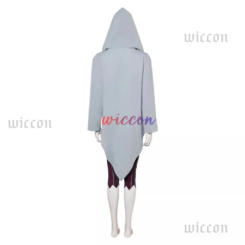 Arcane LOL Jinx Cosplay Fantasia Wig Cloak Top Pants Set Costume Disguise For Female Women Adult Halloween Carnival Party Suit