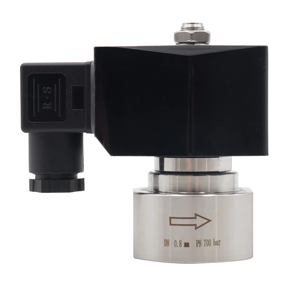 304 Stainless Steel High Pressure Car Wash Solenoid Valve 0~700 Bar(Details See Specification Table) G1/8/