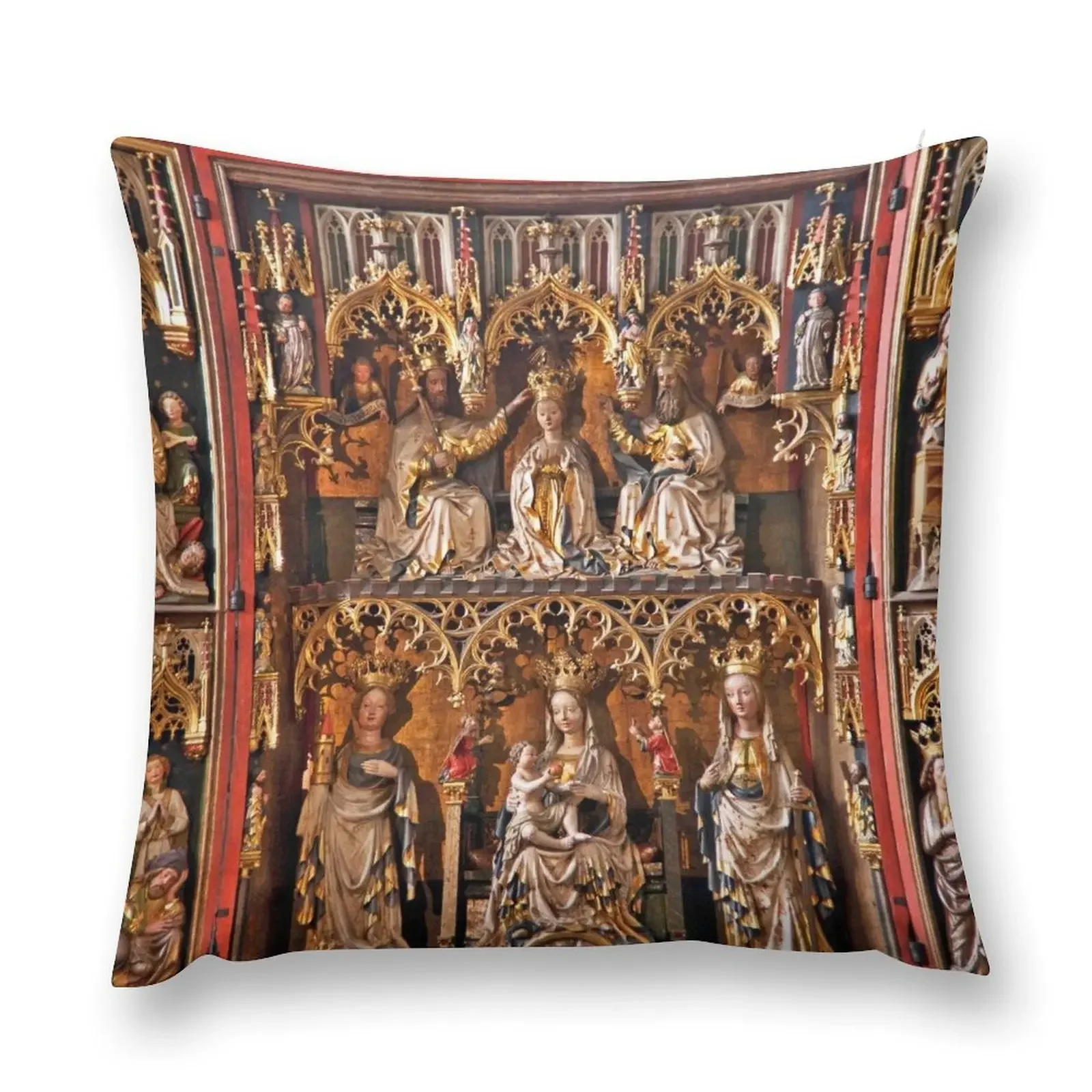 Wiener Neustader Altar (View Larger) Throw Pillow Decorative Cushions For Living Room Sitting Cushion pillow