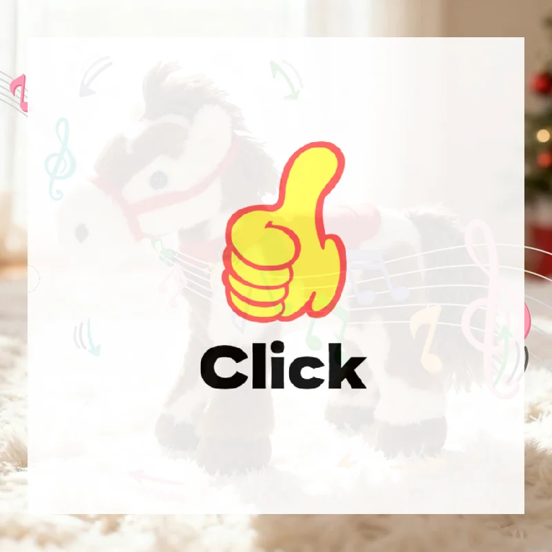 

Spotted Electric Plush Horse, Interactive Walking Pony With Sound, Realistic Head Wagging & Tail Movement, Adorable Soft Plushie